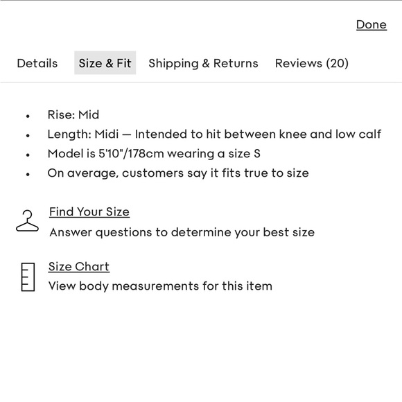 Aritzia TNA Squad Parachute midi cargo skirt - XS - Fatigue - Picture 5 of 5